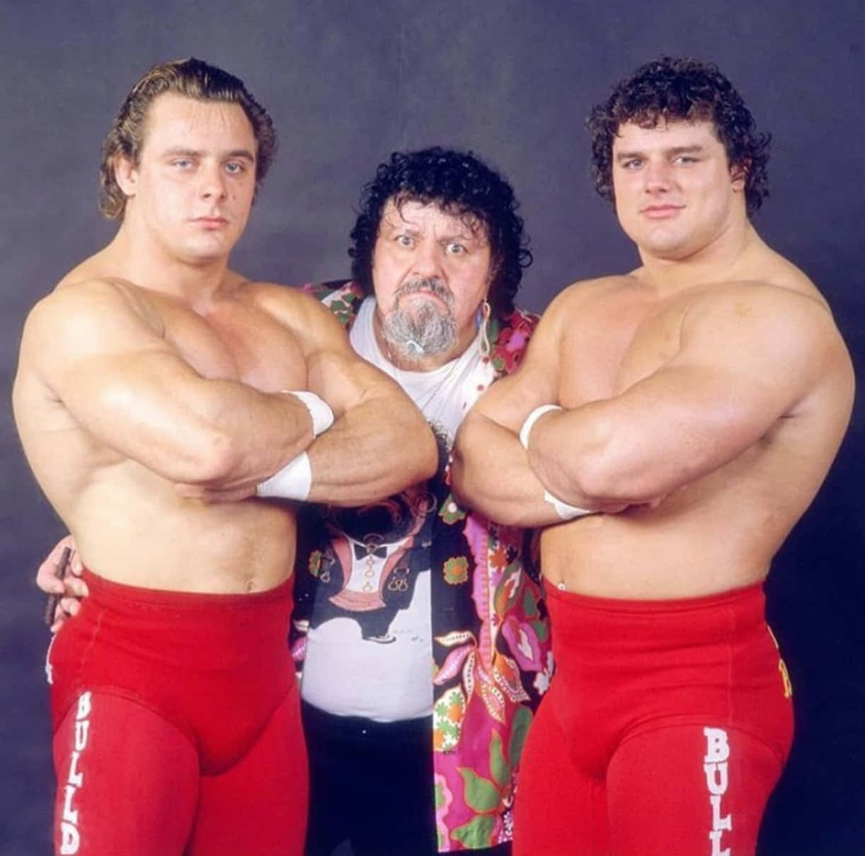 Wrestling_ Trio_ Classic_ Portrait Wallpaper