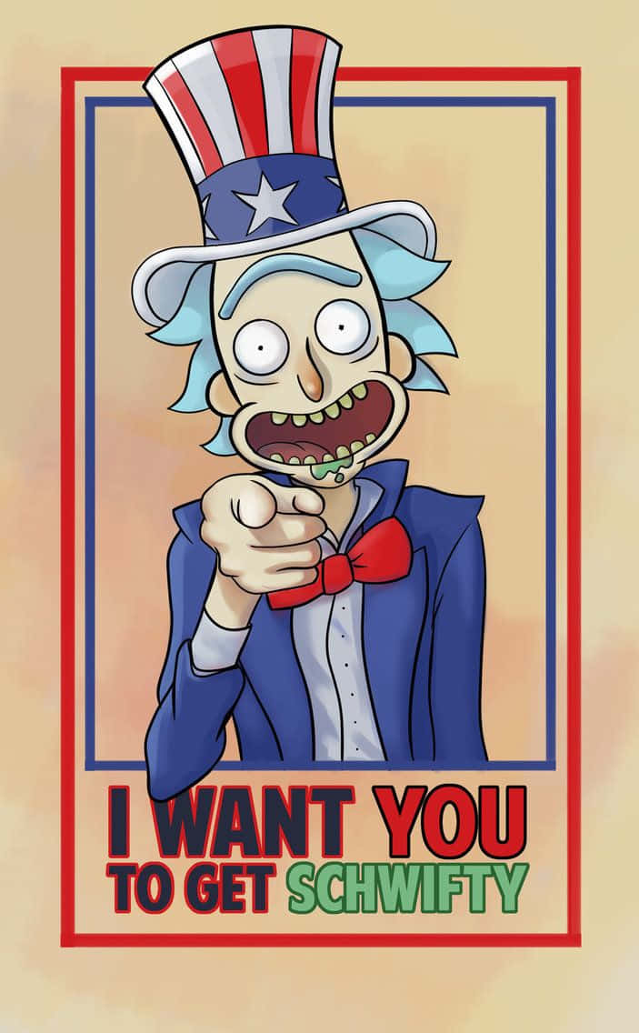 Wubba Lubba Dub Dub - Rick And Morty Catchphrase Wallpaper