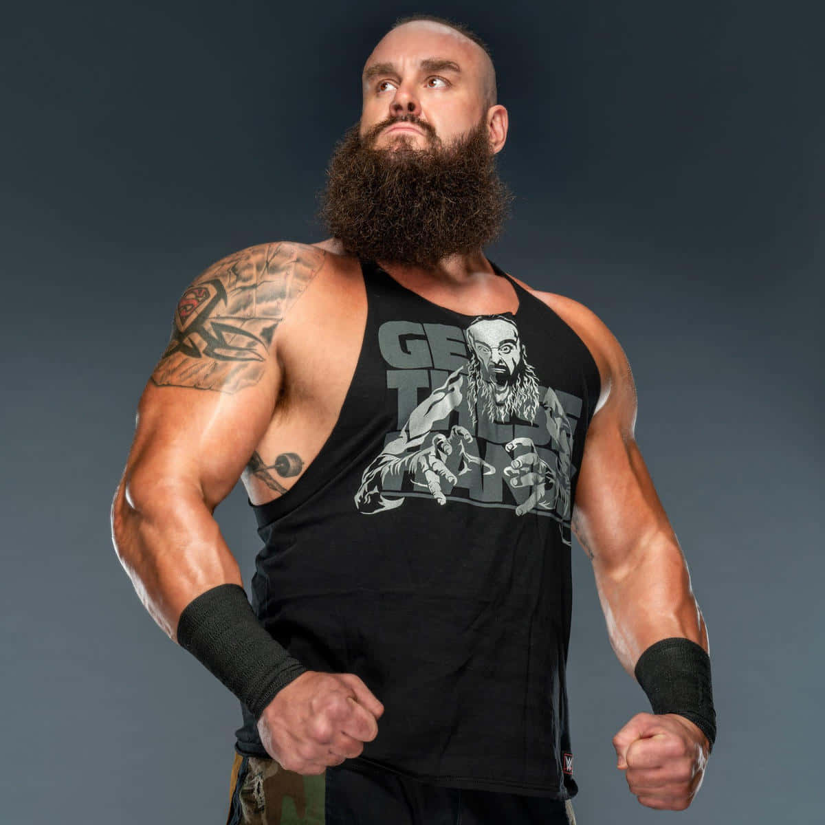 Wwe American Wrestler Braun Strowman Wallpaper