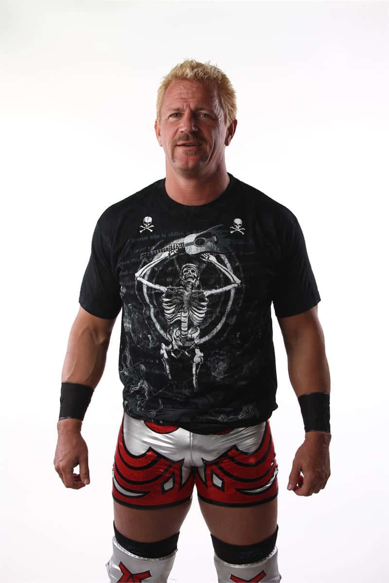 Wwe Superstar Jeff Jarrett In Signature Outfit Wallpaper