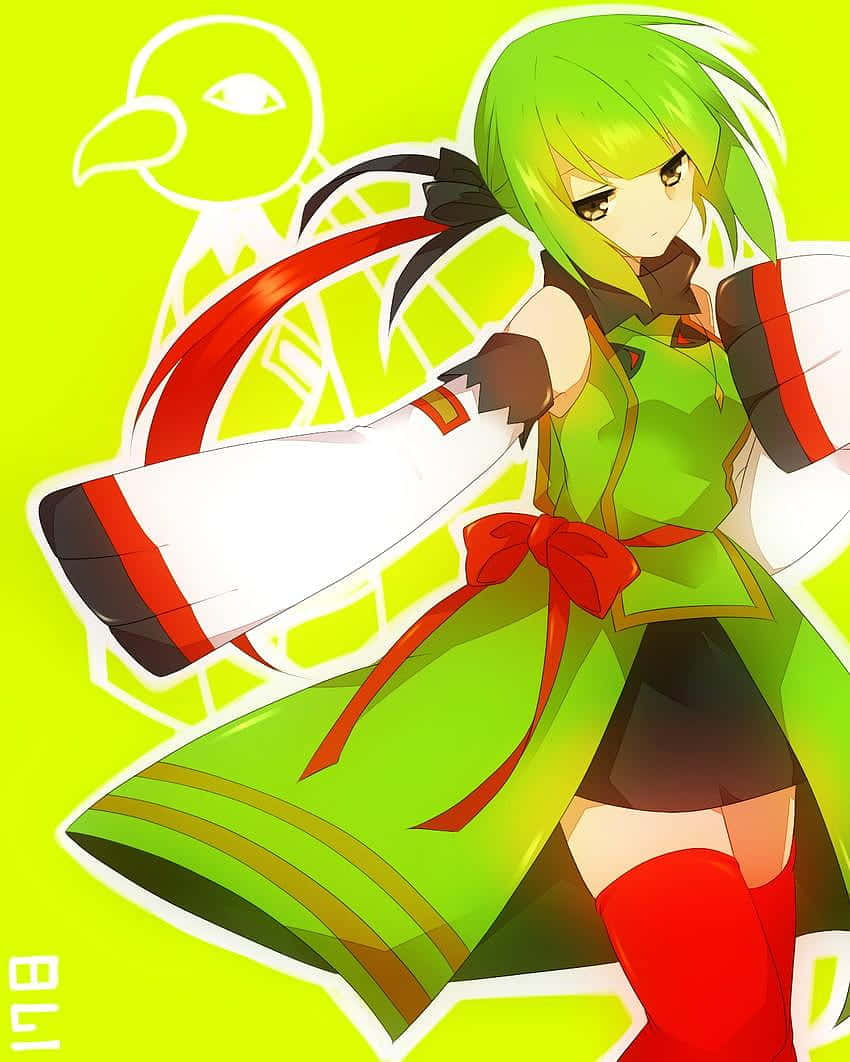 Xatu As An Anime Girl Wallpaper