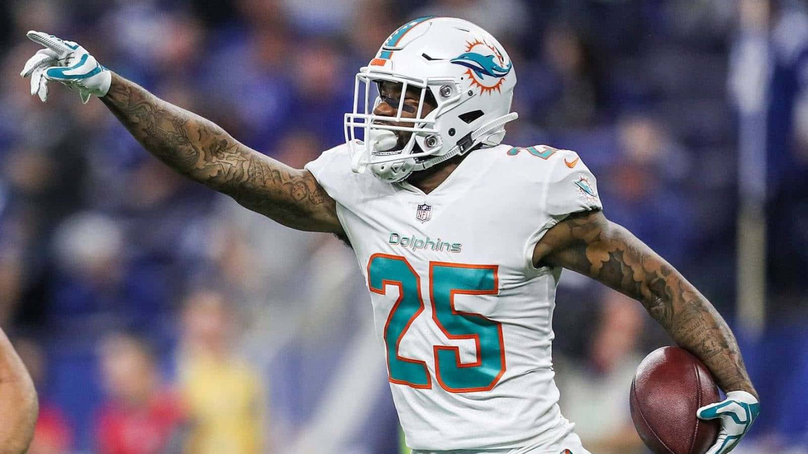 Xavien Howard Football Match Shot Wallpaper