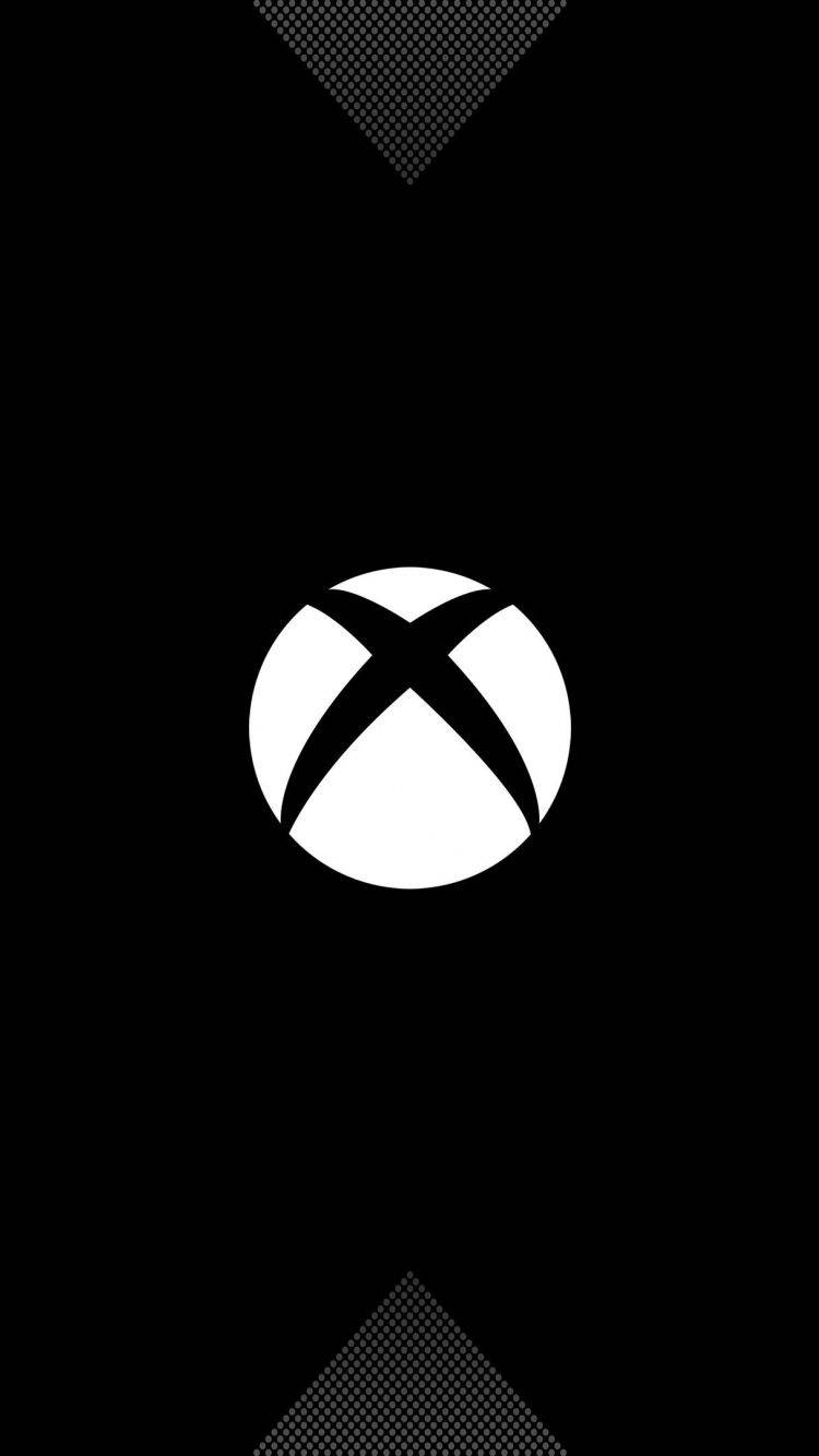 Xbox One X Dark Logo Wallpaper