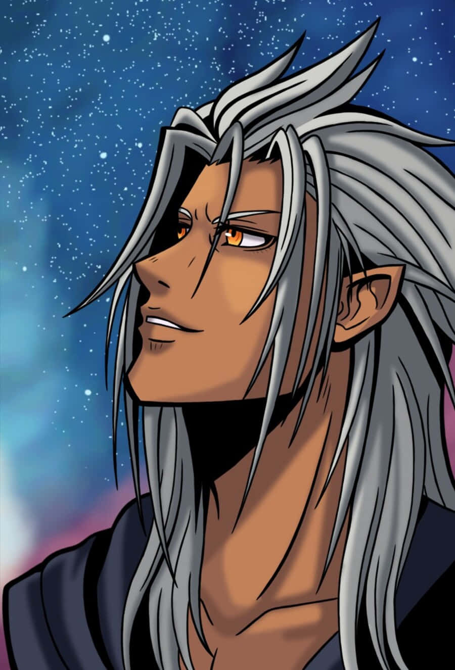 Xemnas, Leader Of Organization Xiii In Kingdom Hearts Wallpaper