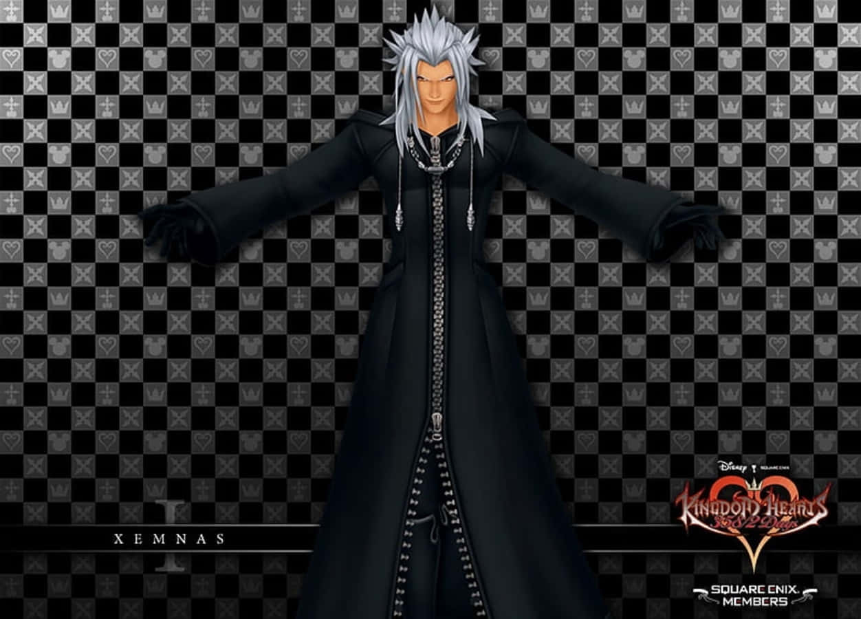 Xemnas - The Formidable Overlord Of Organization Xiii In Kingdom Hearts Wallpaper