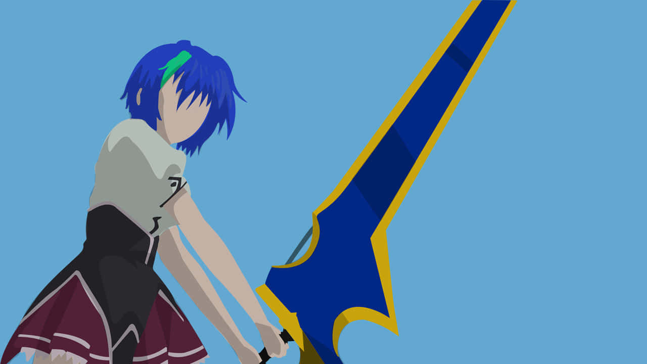 Xenovia Quarta With Sword Wallpaper