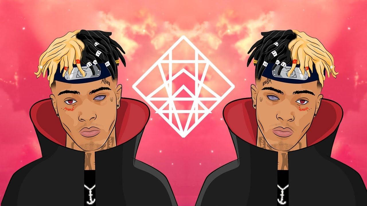 Xxxtentacion Anime Side To Side Art Wallpaper