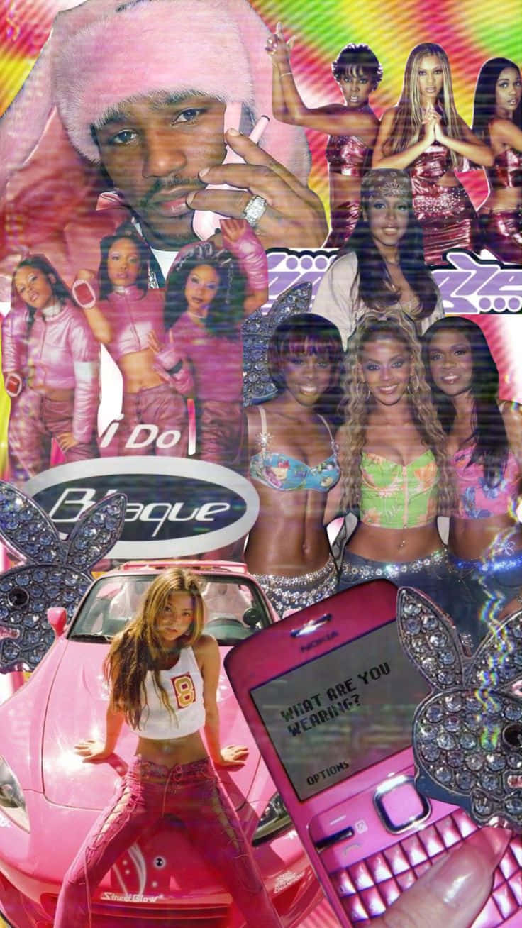 Y2 K Aesthetic Collage.jpg Wallpaper