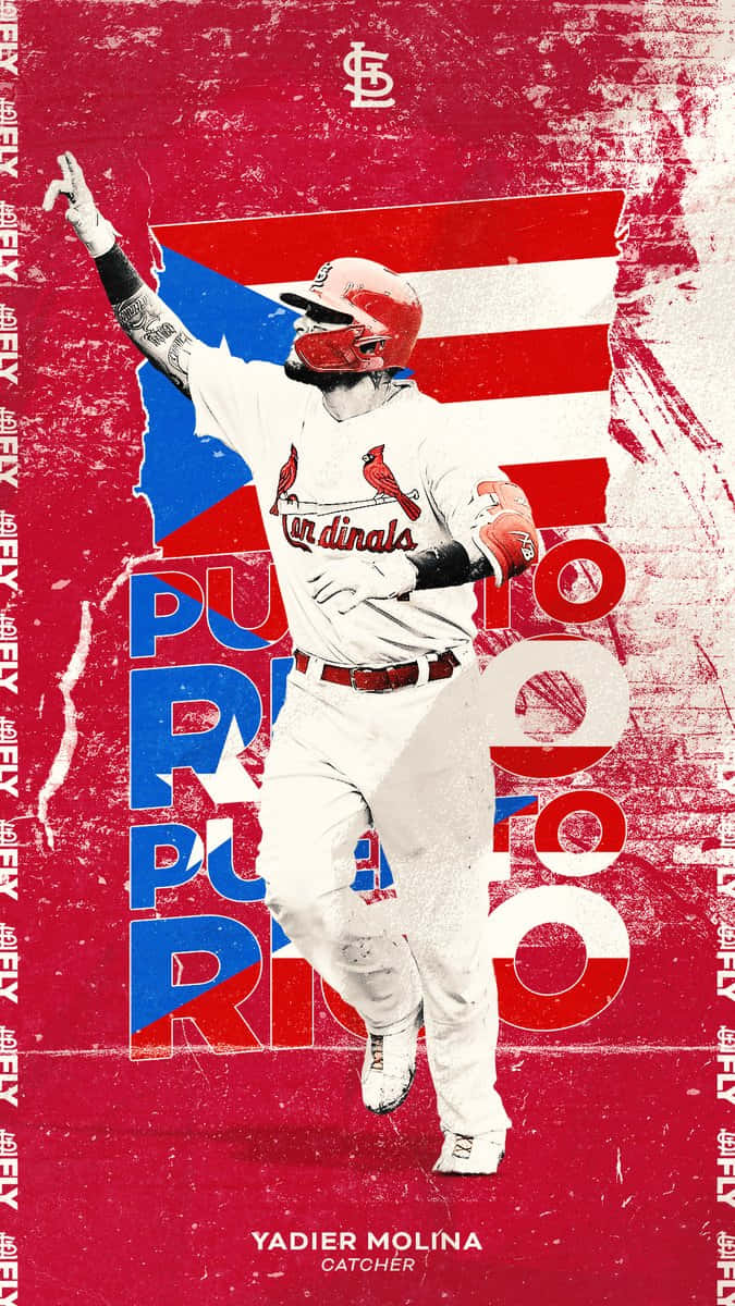 Yadier Molina, The 8x Gold Glove Winning Catcher Wallpaper