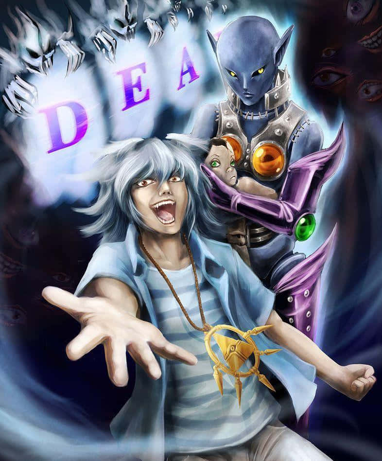 Yami Bakura, The Fierce And Cunning Spirit From Yu-gi-oh! Wallpaper