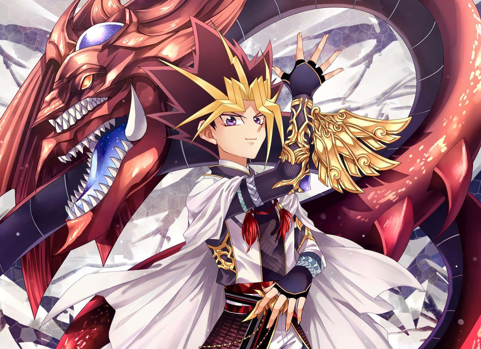 Yami Yugi - Master Duelist Of The Dark Realm Wallpaper