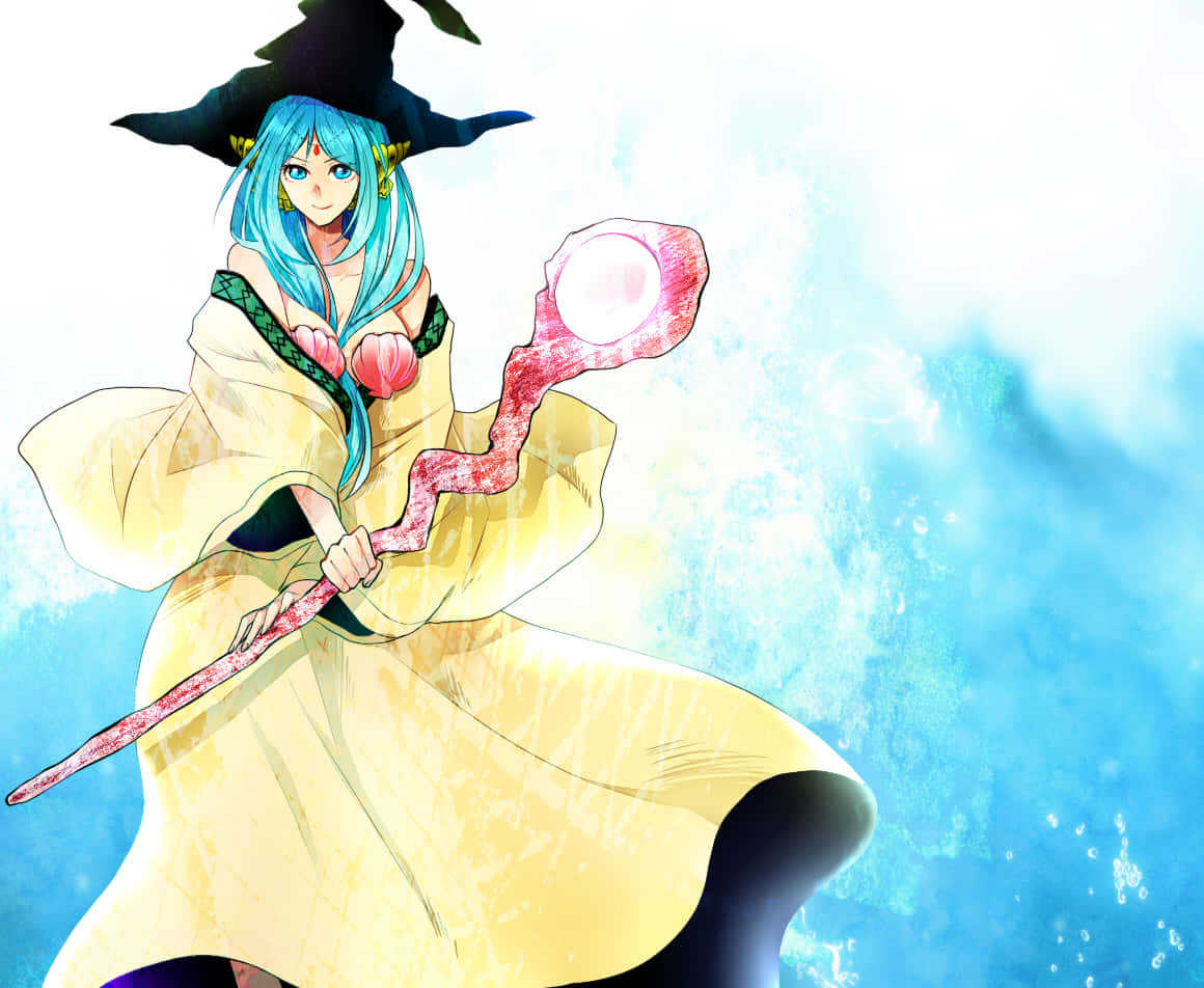 Yamraiha Magician Anime Art Wallpaper