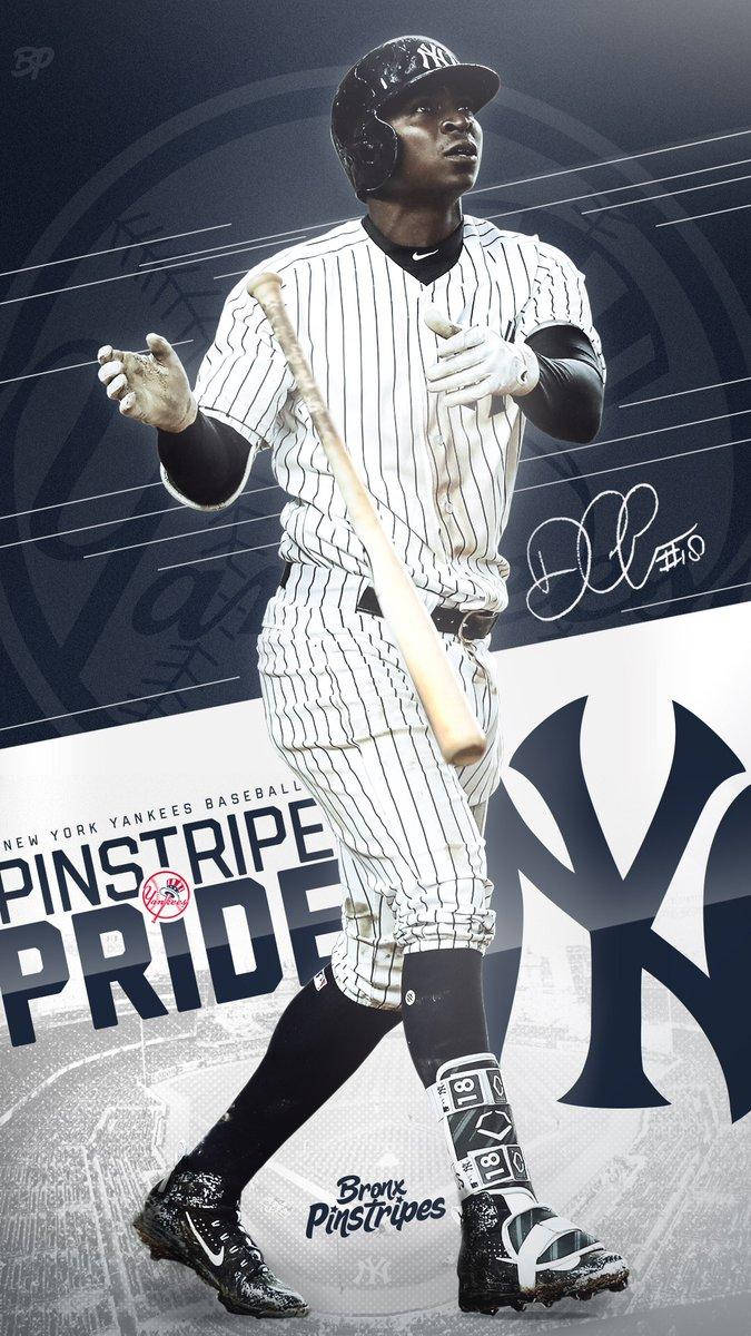 Yankees Pinstripe Pride Player Wallpaper