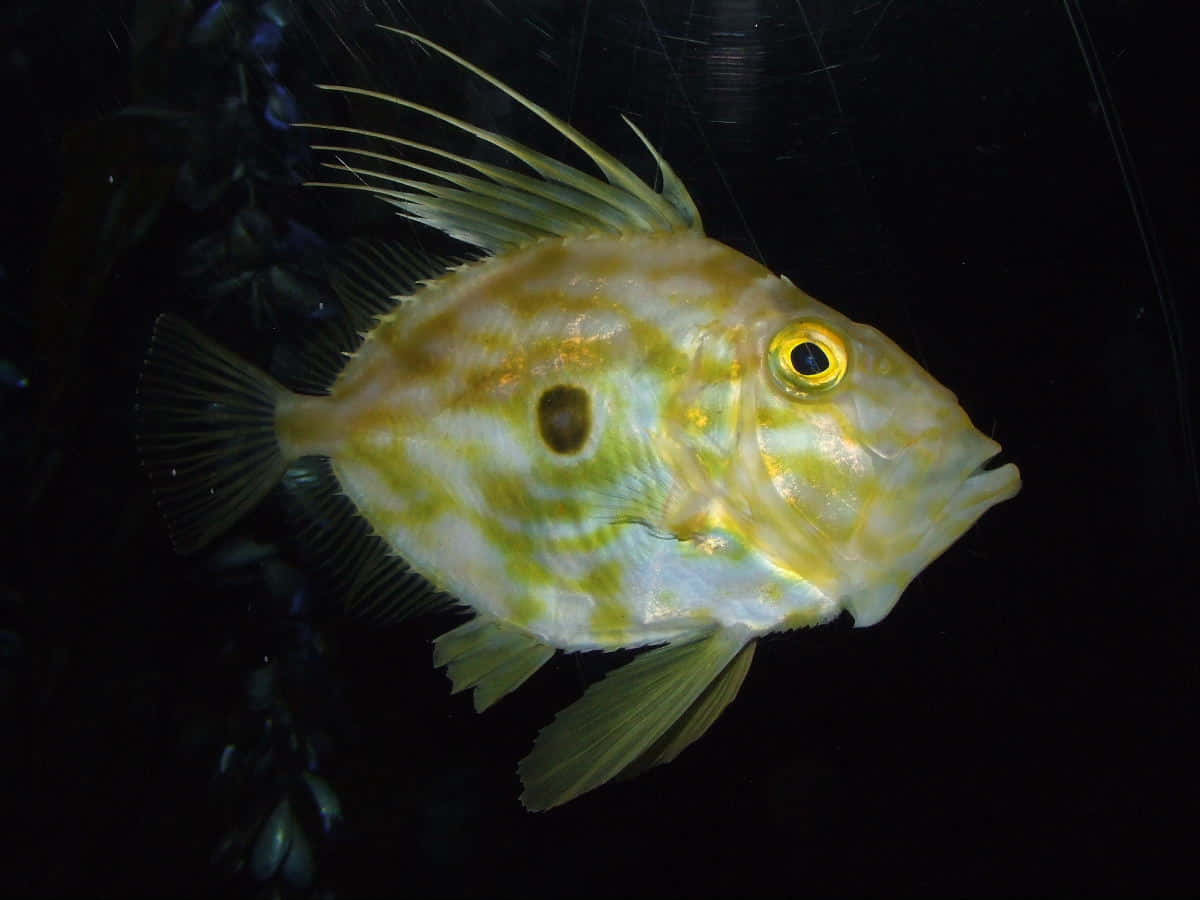 Yellow Doryfish Underwater Wallpaper