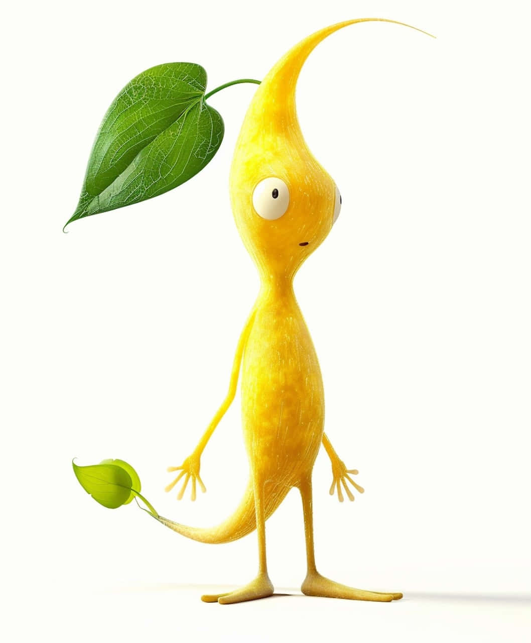 Yellow Pikmin Character Wallpaper