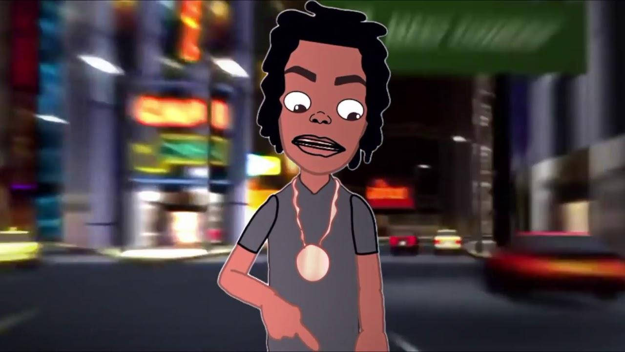 Ynw Melly Dope Cartoon Wallpaper