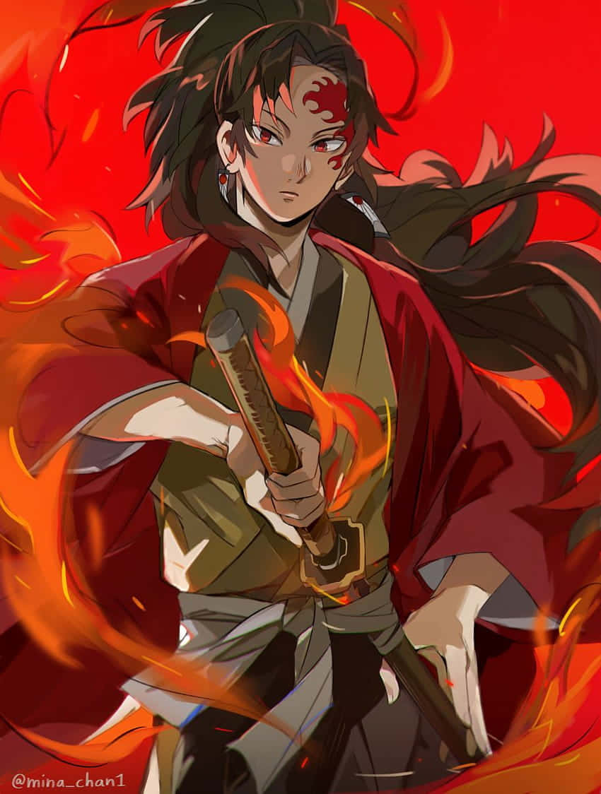 Yoriichi Tsugikuni, Demon Slayer Of Ancient Japan Wallpaper