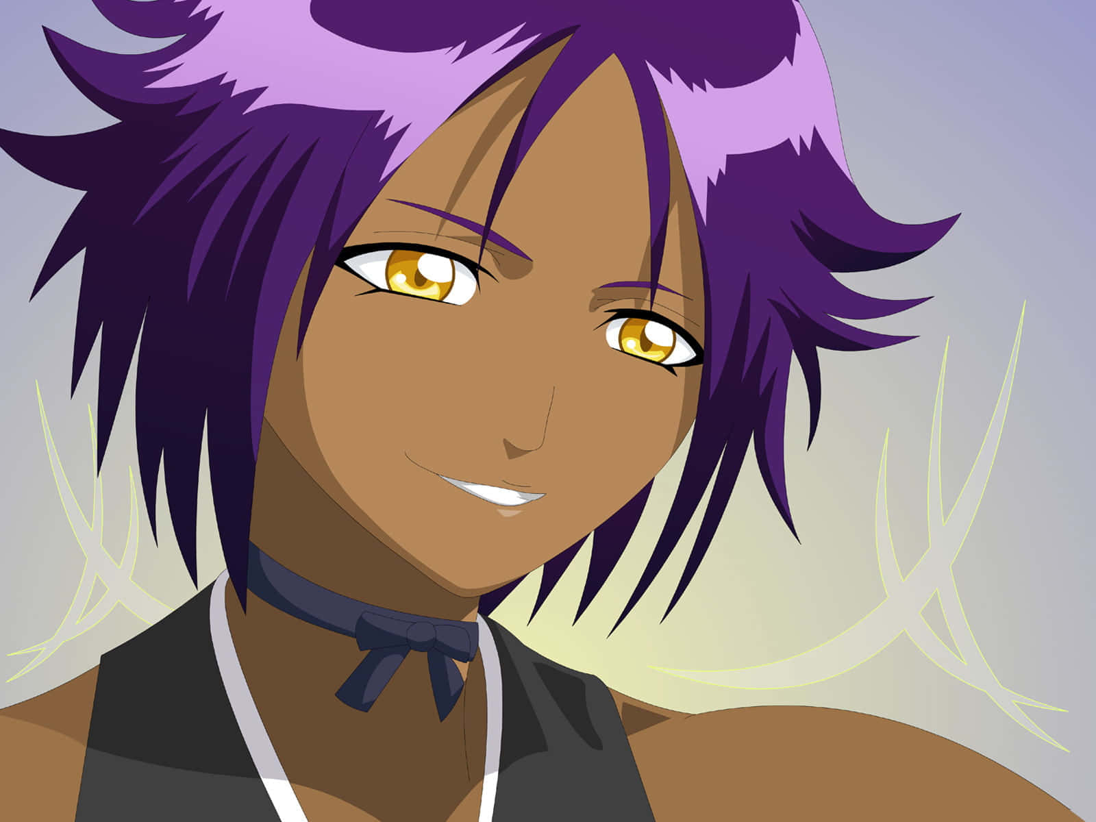 Yoruichi Shihoin, A Martial Arts Master And Goddess Wallpaper