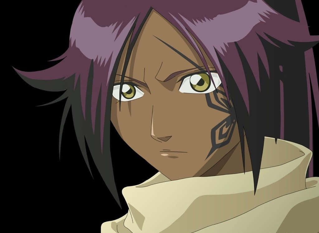 Yoruichi Shihoin From The Manga/anime Series Bleach Wallpaper