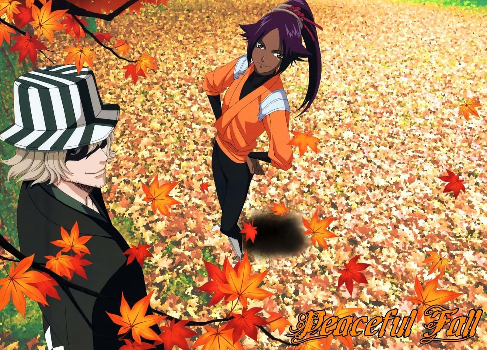 Yoruichi Shihoin Is Ready For Battle Wallpaper