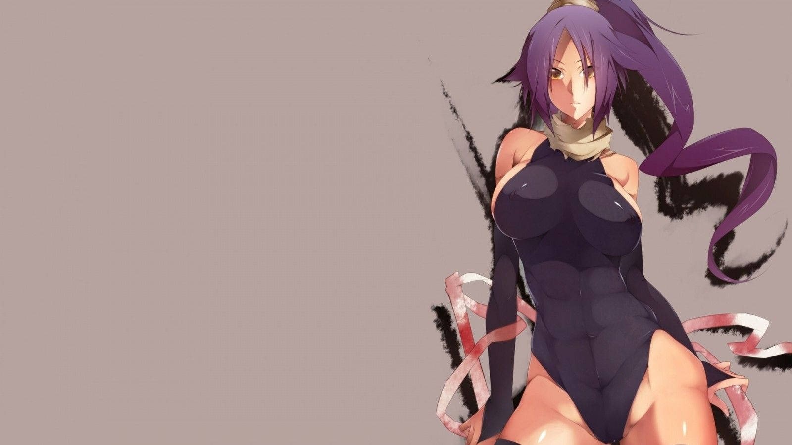 Yoruichi Shihouin Captain Wallpaper