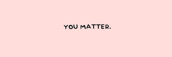 You Matter Facebook Cover Wallpaper