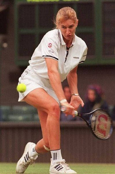 Young Athlete Steffi Graf Wallpaper