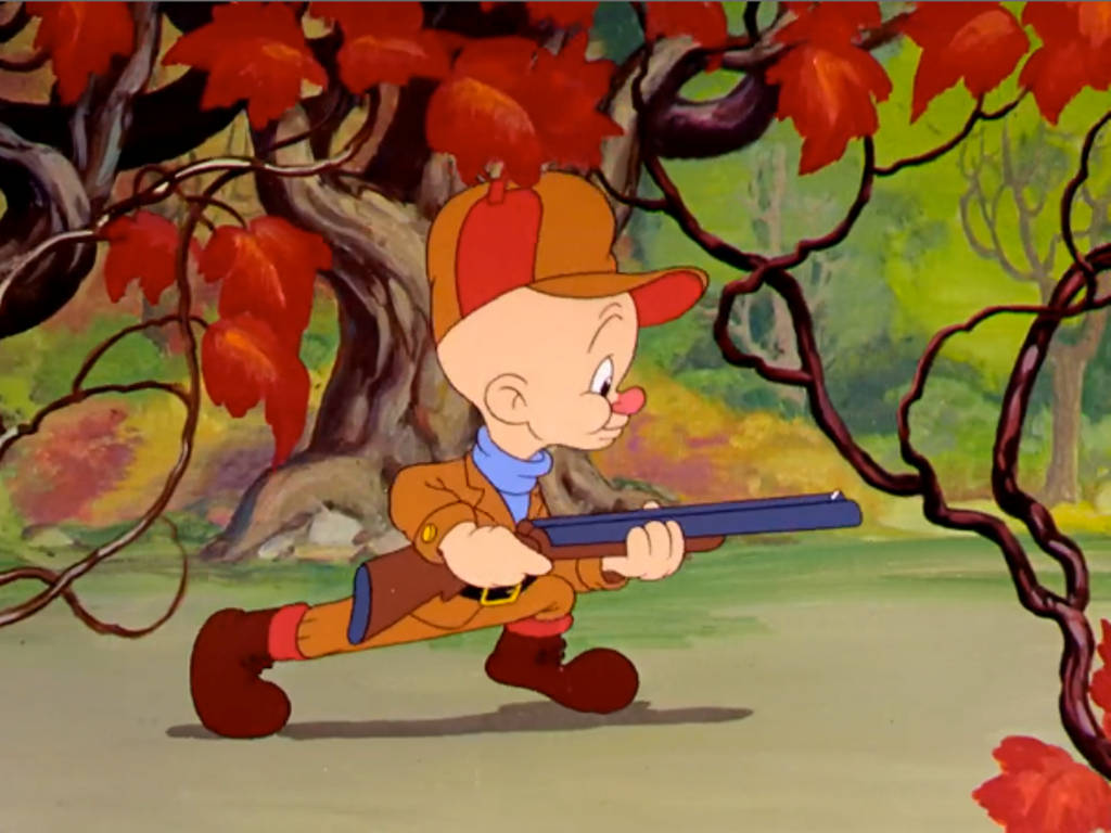 Young Elmer Fudd Hunting Wallpaper