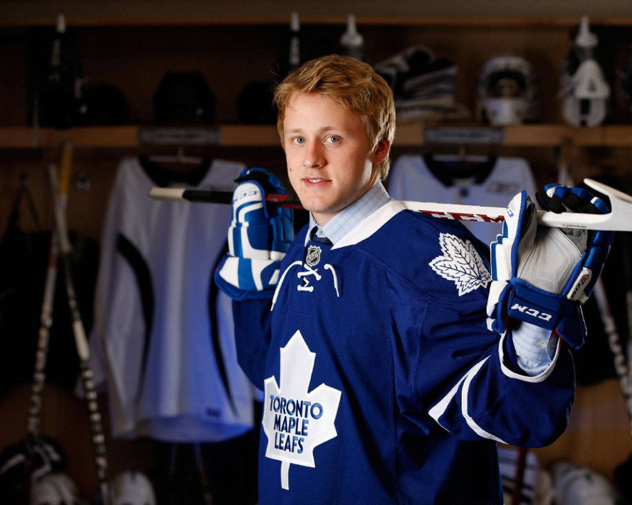 Young Morgan Rielly Photo Wallpaper