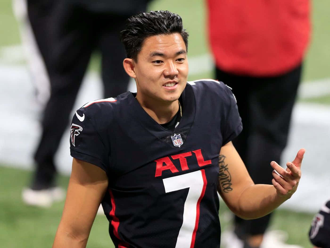 Younghoe Koo Atlanta Falcons Kicker Wallpaper