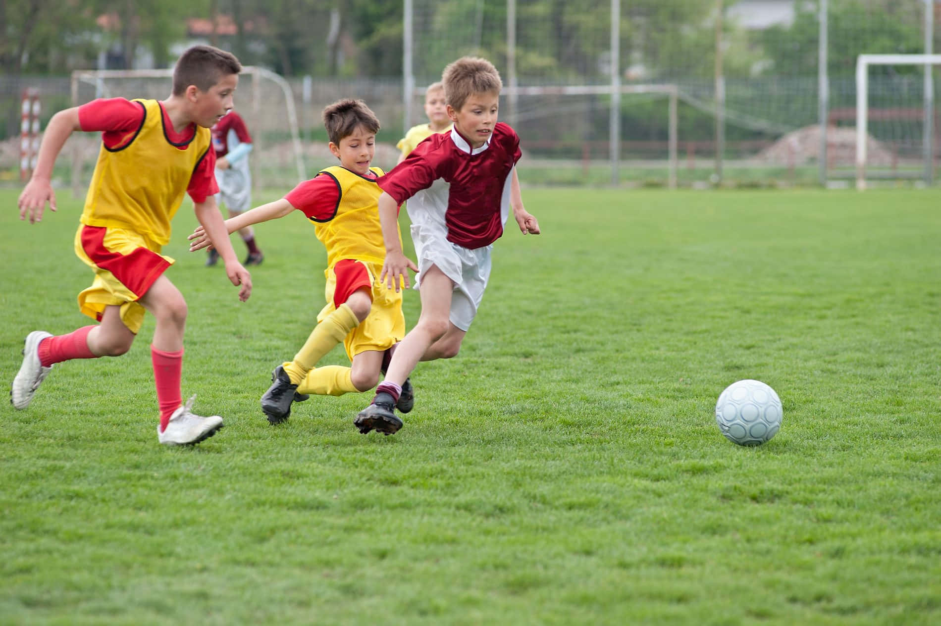 Youth Soccer Match Action.jpg Wallpaper