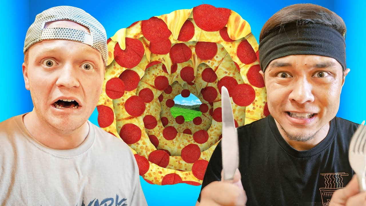 Youtube Stars Unspeakable And Matt Stonie Bonding Wallpaper