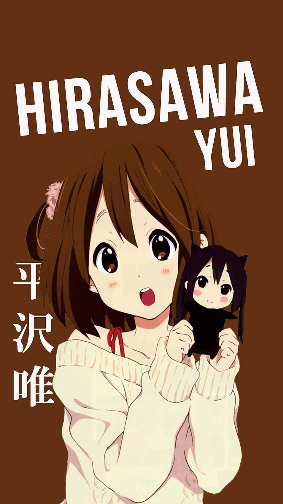 Yui Hirasawa, The Energetic Guitarist Of K-on! Wallpaper