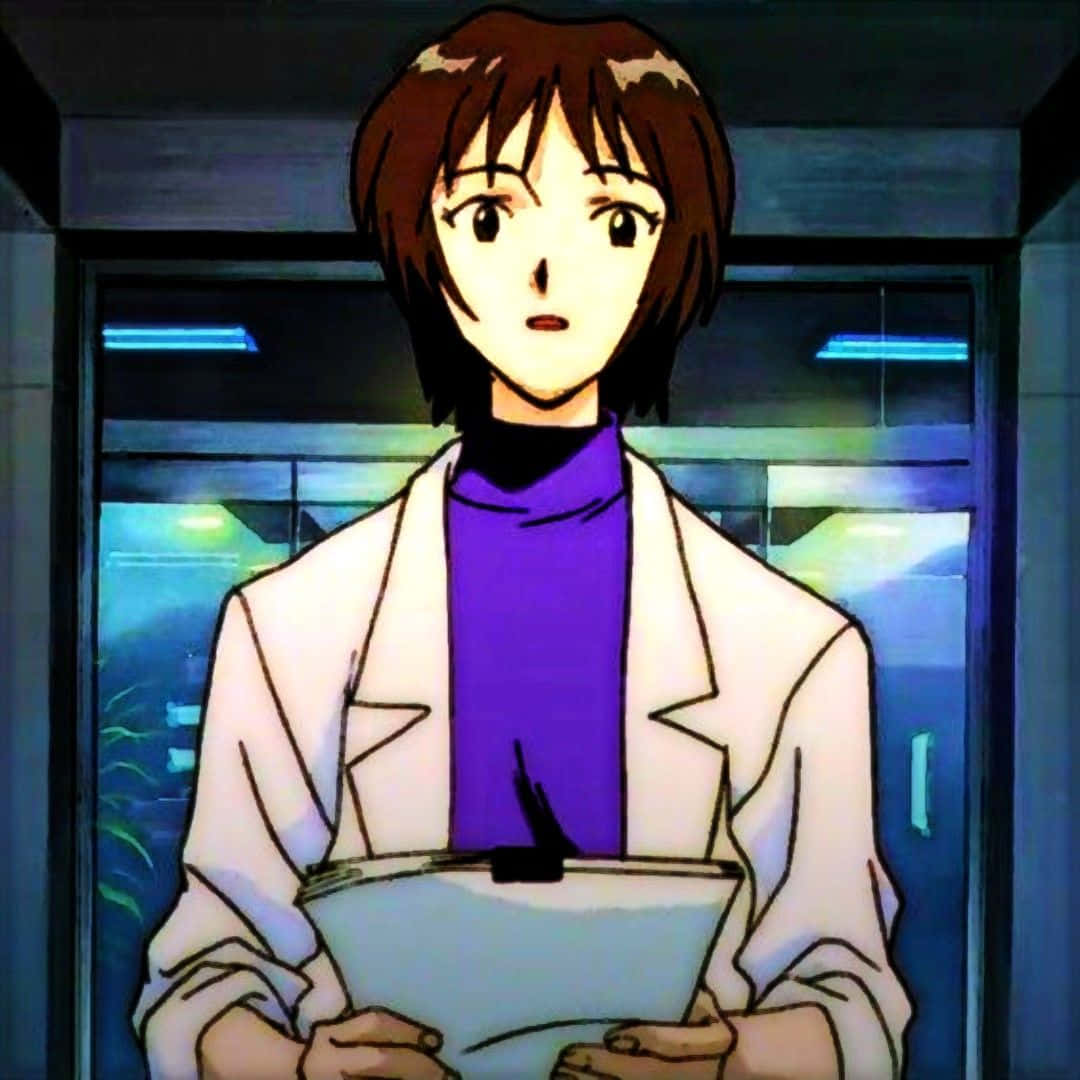 Yui Ikari, The Mysterious Woman Of Evangelion Wallpaper