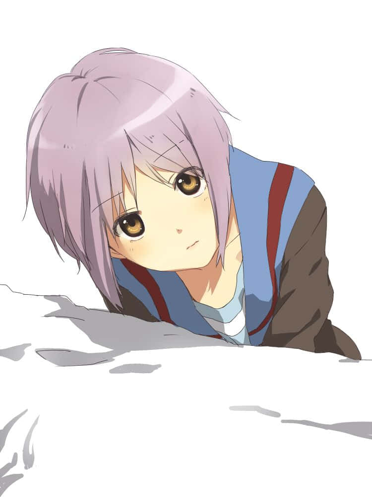 Yuki Nagato - Mysterious And Intelligent Literary Club Member Wallpaper