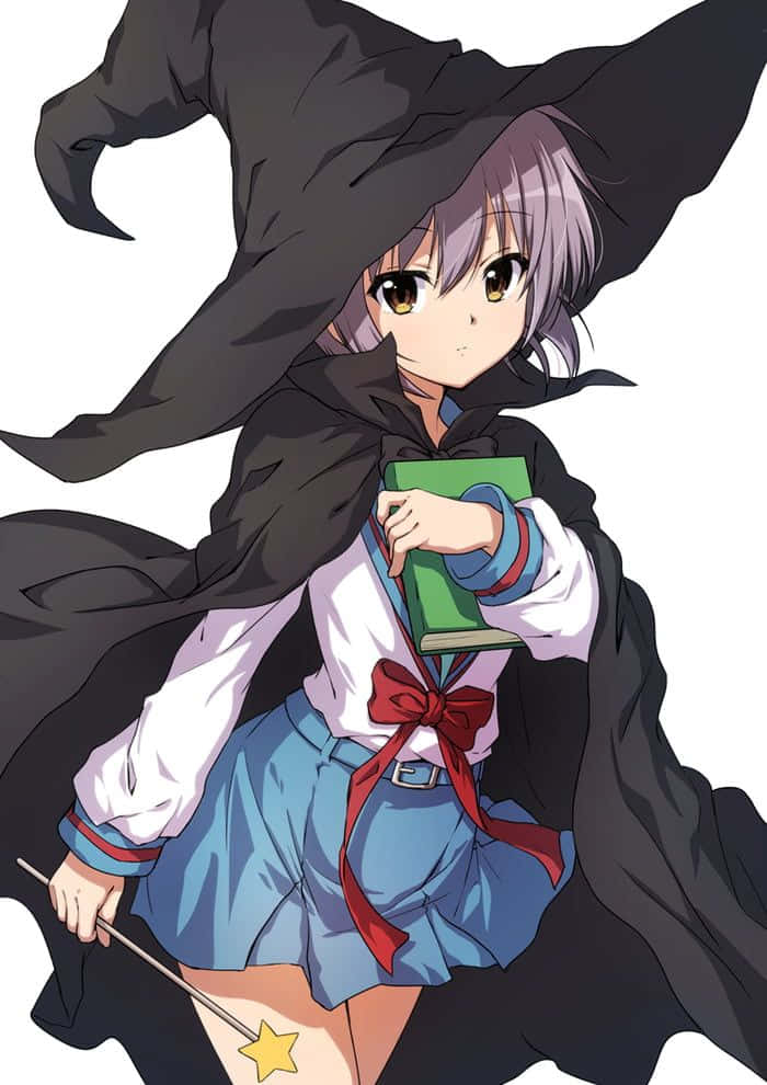 Yuki Nagato Pensively Gazes Into The Distance Wallpaper