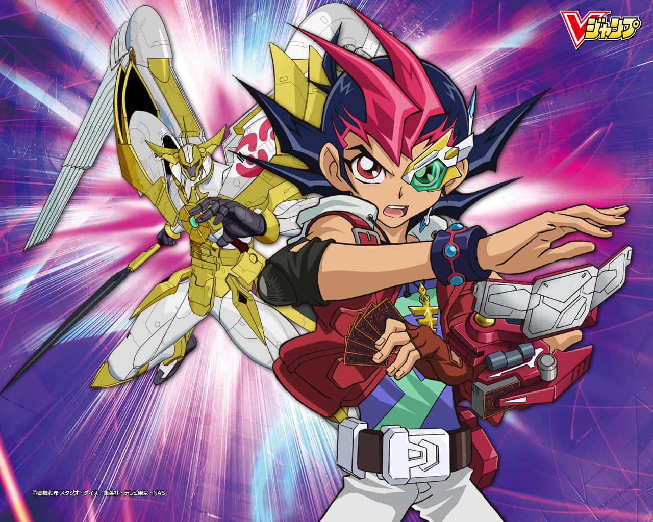 Yuma Tsukumo, Protagonist Of Yu-gi-oh! Zexal Wallpaper