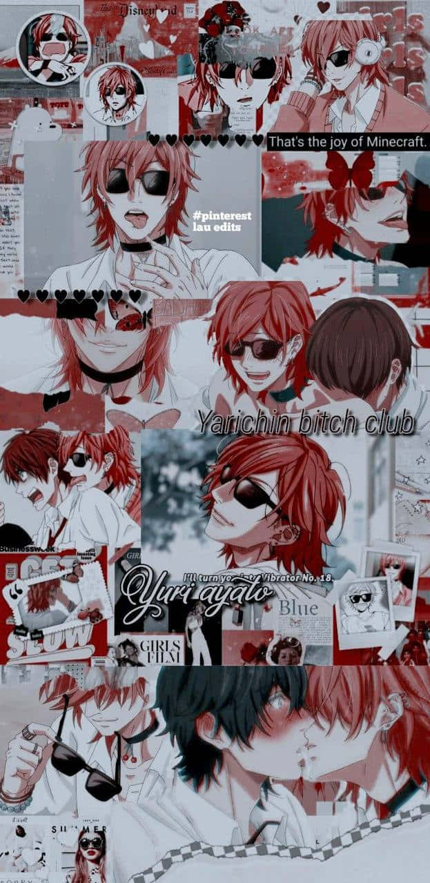 Yuri Ayato Collage Wallpaper