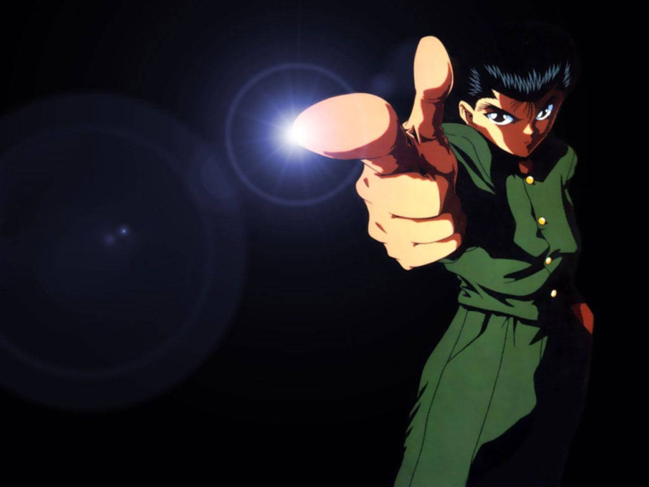 Yusuke Urameshi Of Yuyu Hakusho Wallpaper