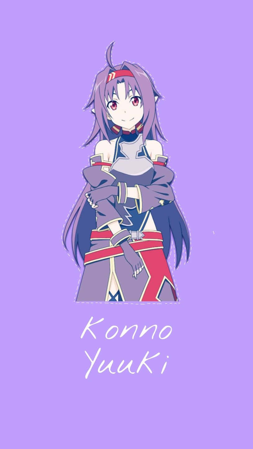 Yuuki Konno: The Undaunted Swordswoman Wallpaper