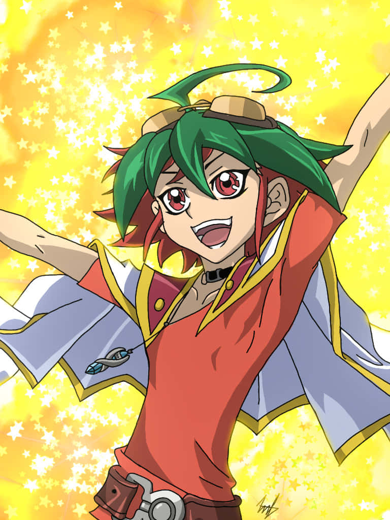 Yuya Sakaki, The Charming And Skilled Duelist Wallpaper