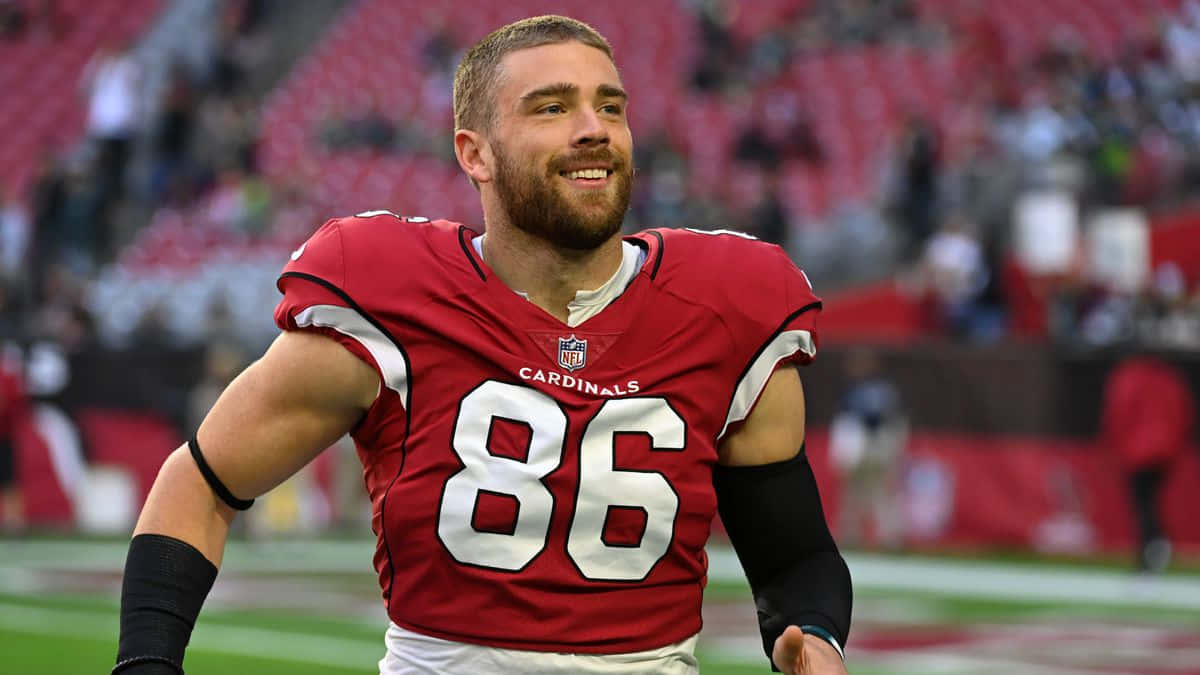 Zach Ertz Cardinals Game Day Wallpaper