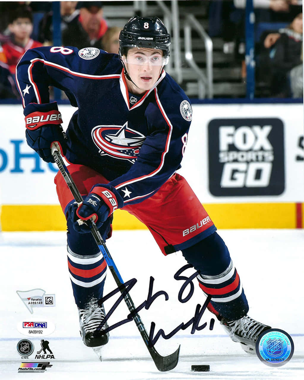 Zachary Werenski Poster Autograph Wallpaper