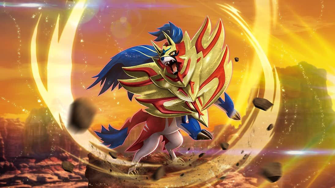 Zamazenta In Rubble Wallpaper