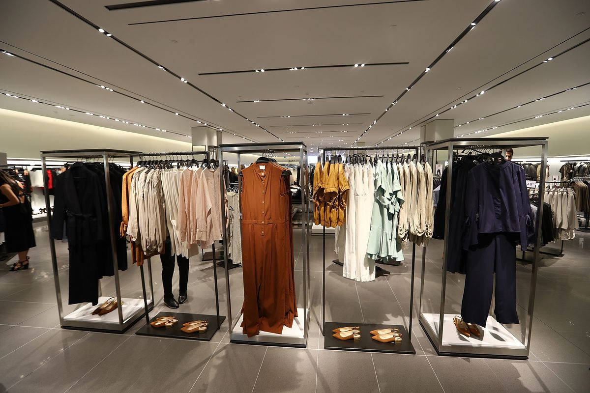 Zara Store Interior Wallpaper