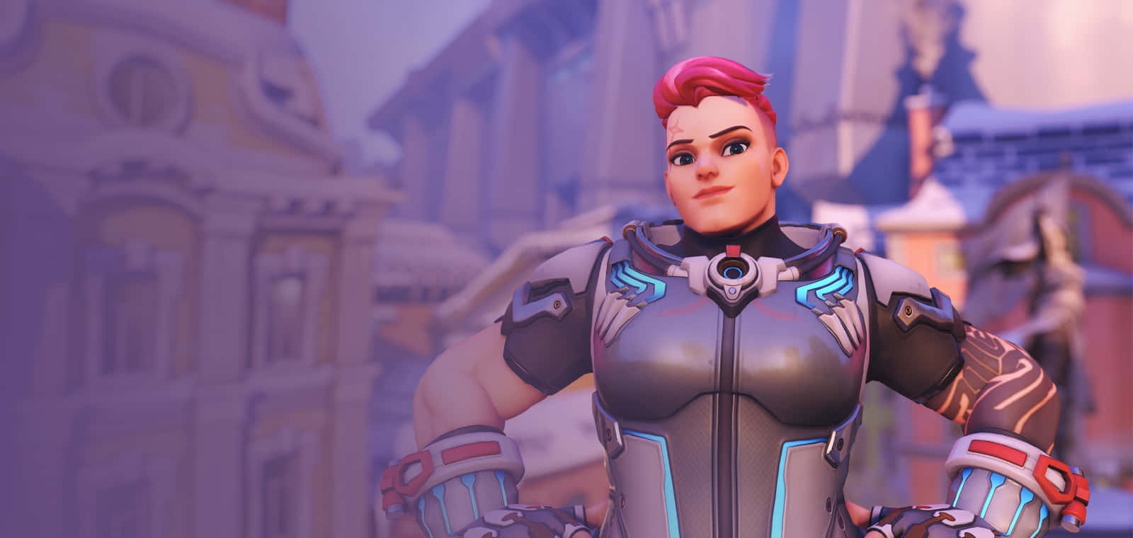 Zarya, The Russian Powerhouse Of Overwatch Wallpaper