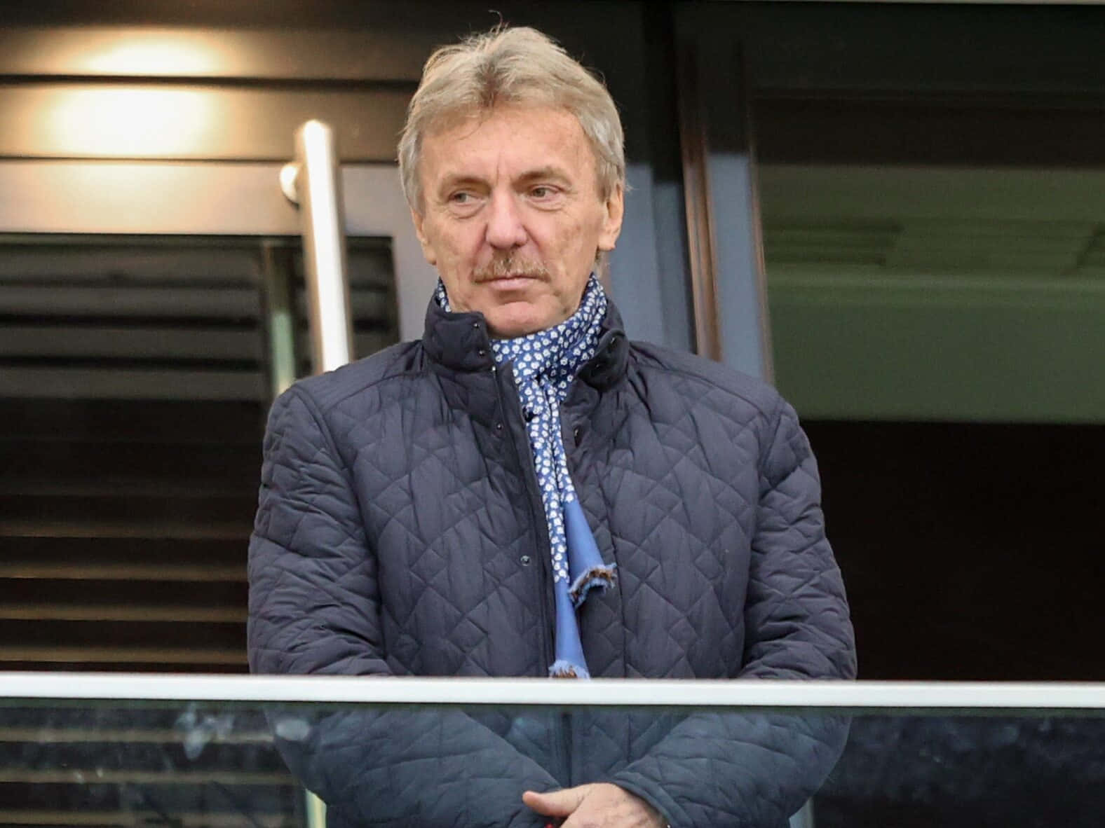 Zbigniew Boniek, Iconic Soccer Player, Standing On Railway Wallpaper