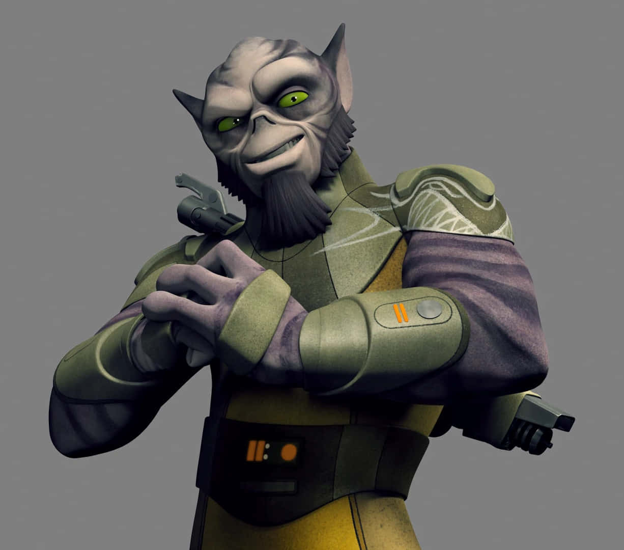 Zeb Orrelios, A Lasat Warrior And A Member Of The Rebel Alliance Wallpaper