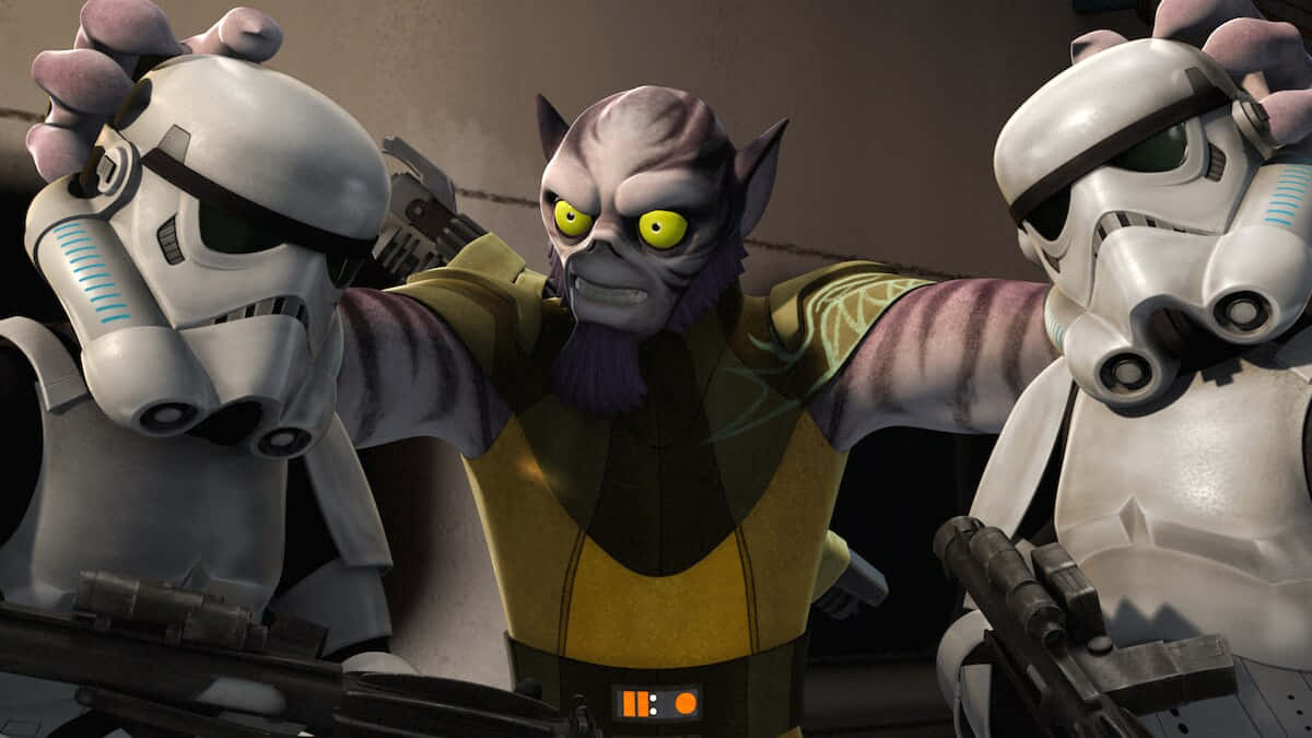 Zeb Orrelios Is The Leader Of The Rebel Force! Wallpaper