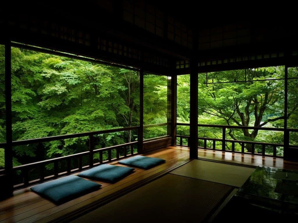 Zen Desktop Indoor Patio Wallpaper